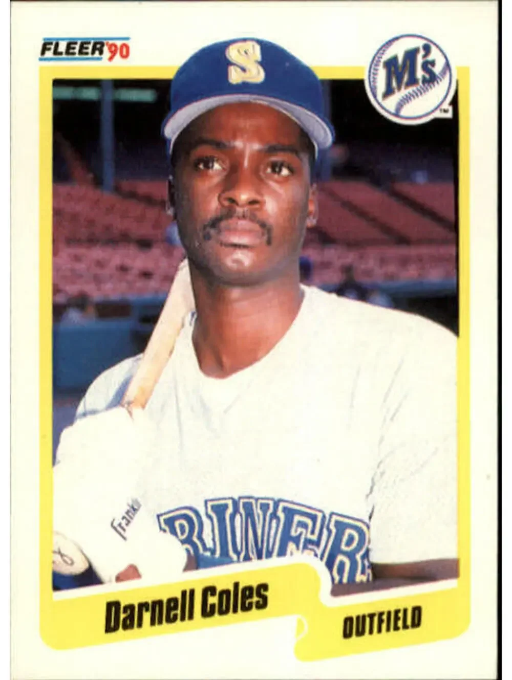 1990 Darnell Coles Fleer Baseball Card #509